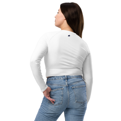 Unity Recycled long-sleeve crop top