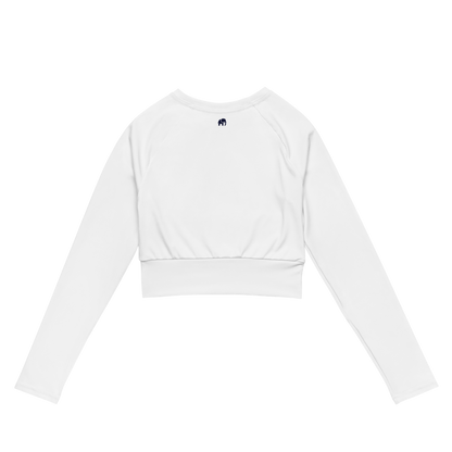 Unity Recycled long-sleeve crop top