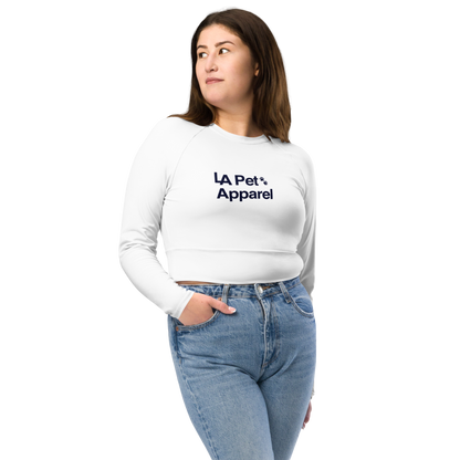 Unity Recycled long-sleeve crop top